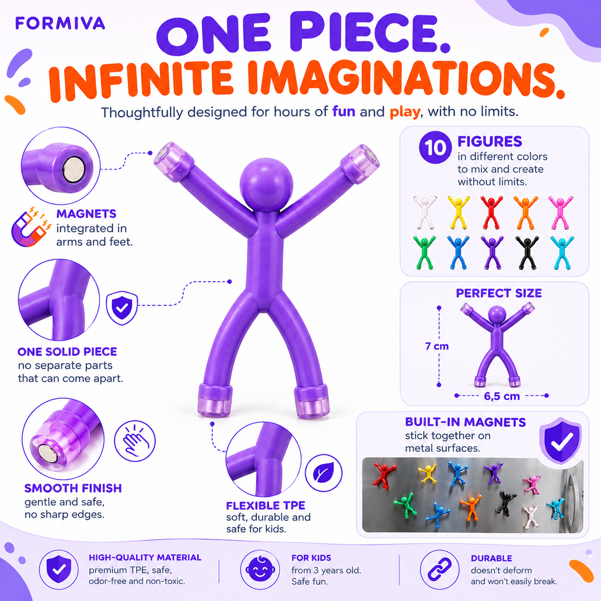 Connectable Magnetic Figures