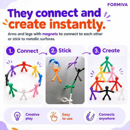 Connectable Magnetic Figures